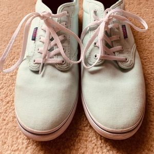 Mint green women’s VANS